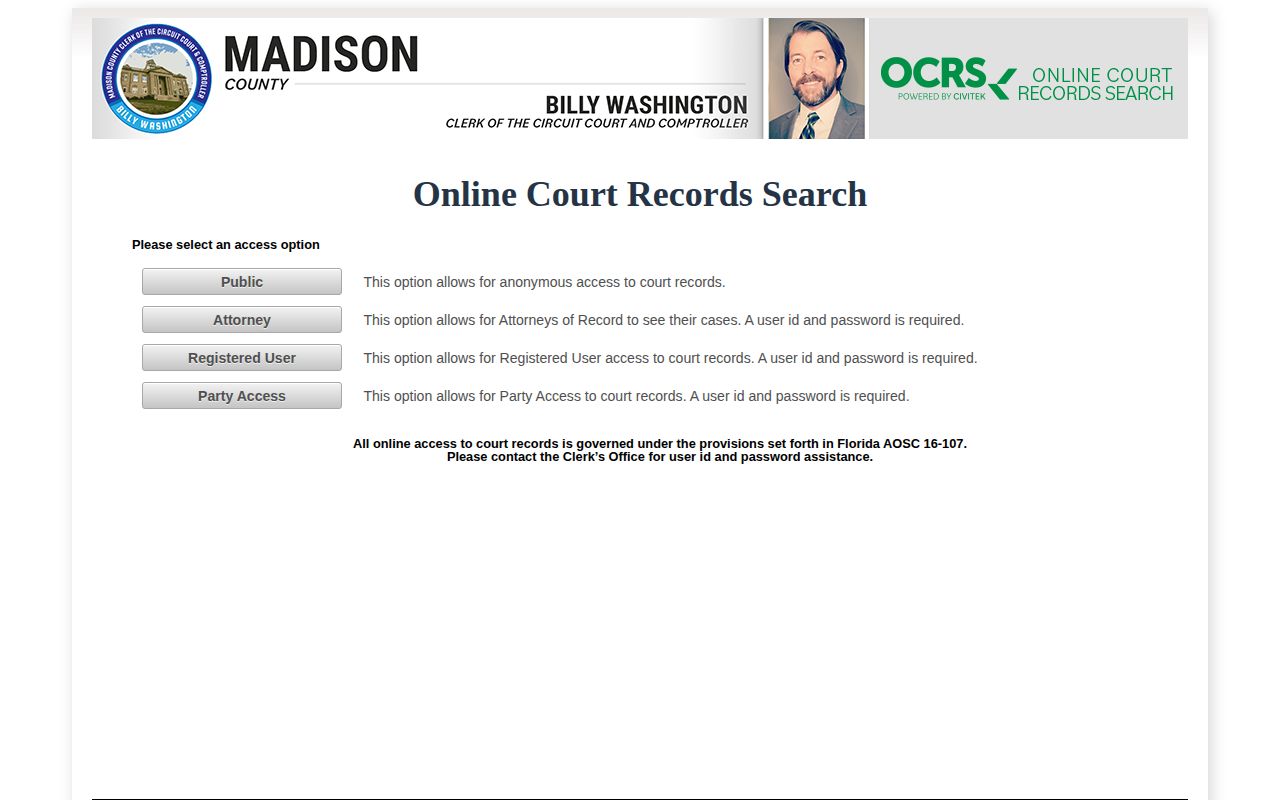 Madison County court disposition search after booking